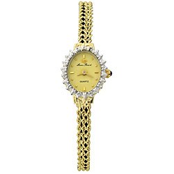 Lucien Piccard Women's 14k Gold Rope Watch