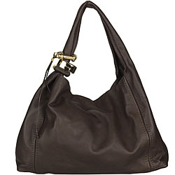 Jimmy Choo Saba Brown Leather Handbag