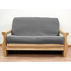 Full-size Basket Grey Futon Cover 