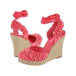 Betsey Johnson Madison Coral Fabric