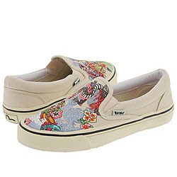 Evisu Geisha Off White/Embroidered(Size 12 D - Medium)