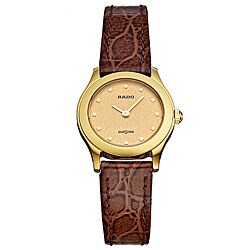 Rado DiaStar Women's Goldtone Quartz Strap Watch