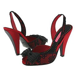 Betsey Johnson Bosy Black/Red