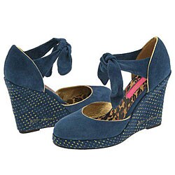 Betsey Johnson Never Blue Suede