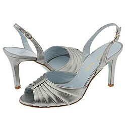 Cynthia Rowley Sorvino Silver Metallic Kid