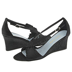 Cynthia Rowley Spacey Black Glitter Suede
