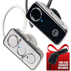 Motorola H680 Bluetooth Headset with Car Charger