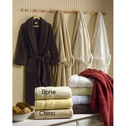 Zero Twist Terry Cloth Bathrobe