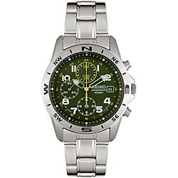 Seiko Men's Chronograph Stainless Steel Watch