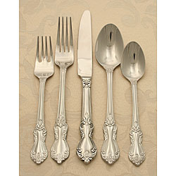 Hampton Forge Kingsley Mirror 89-piece Flatware Set