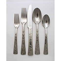 Hampton Forge Botanica 45-piece Flatware Set