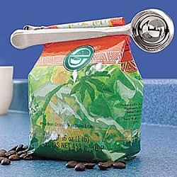 Coffee Scoop and Bag Clip Set
