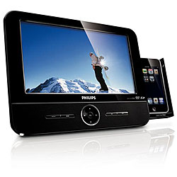Philips DCP851/37x Portable DVD/ iPod Player (Refurbished)