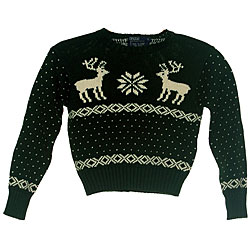 Ralph Lauren Boy's Classic Reindeer Sweater