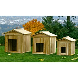 PhatTommy Red Cedar Mega Mansion Dog House