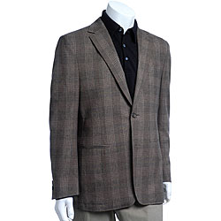 Radley Brown Men's Glen Plaid Blazer
