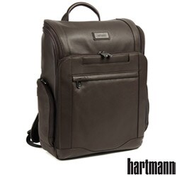 Hartmann Aviator Espresso Leather Backpack