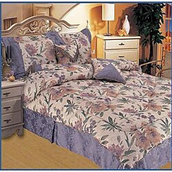 Vanessa 7-piece Deluxe Jacquard Printed Comforter Set