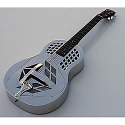 Tricone Roundneck Metal-body Guitar