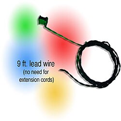 Green LED Christmas Lights (1000)