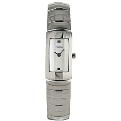 Pulsar Women's Silver Dial Steel Watch