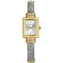 Pulsar Women's White Dial Two-tone Watch