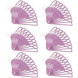 Deluxe  60-piece Flocked Cascading Clothes Hanger Set