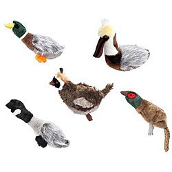 Squawk Flock Squawking Dog Toys (Set of 5)