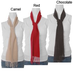 Adi Cashmere and Lambswool Skinny Fashion Scarf