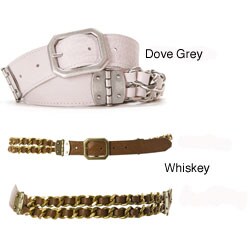 Linea Pelle Women's Laced Chain Hip Belt