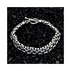 Sterling Silver 'Freedom' Bracelet (Indonesia)