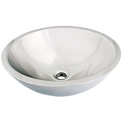 Geyser Stainless Steel Bathroom Vessel Sink
