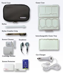 Nintendo DS Lite 10-in-1 Travel Gaming Kit