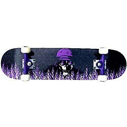 Krown Pro 7.75 Purple Flame Skateboard 