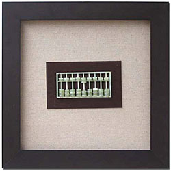 Jade Abacus Shadow Box (China)
