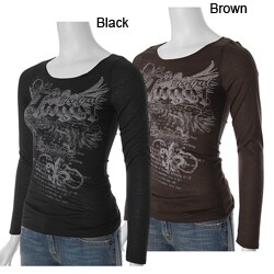 Ye-Ye Brand Royal Angel Junior Vintage Print Top