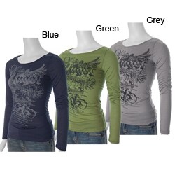 Ye-Ye Brand Royal Angel Junior Vintage Print Top