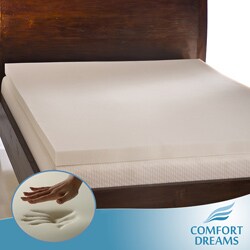 Comfort Dreams Ultra Soft 3-inch Memory Foam Mattress Topper