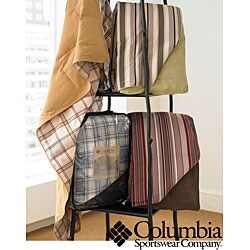Columbia Microfiber Throw Blanket