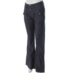 Chinese Laundry Junior's Lightweight Wide-leg Denim Pants