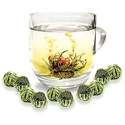 Flowering Silver Needle Tea Balls (Set of 10)