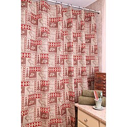 Elk Patchwork Shower Curtain
