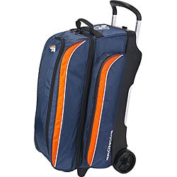 Denver Broncos NFL Triple Roller Bowling Bag