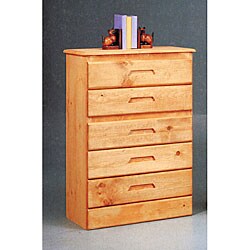Poderosa Pine 5-drawer Chest