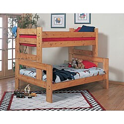 Ponderosa Pine Twin/ Full-size Bunk Bed