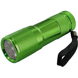 O.F. Bonzer Polished Lime Green Flashlight