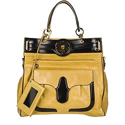 Balenciaga Lune Yellow and Black Tote