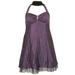 Onyx Nite Women's Short Halter Party Dress