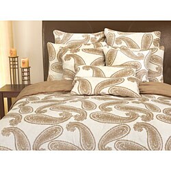 Big Paisley Micro-plush 3-piece Comforter Set