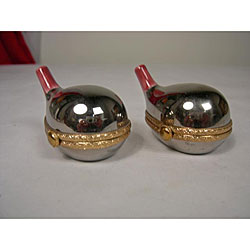 Limoges Hand-painted 2-piece Golf Club Box